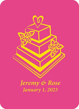 Wedding Cake Custom Playing Cards main image